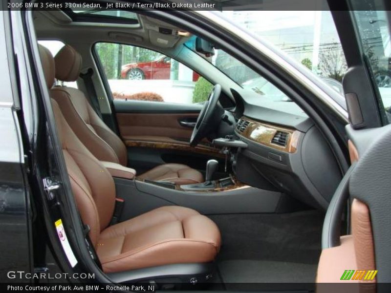 Jet Black / Terra/Black Dakota Leather 2006 BMW 3 Series 330xi Sedan