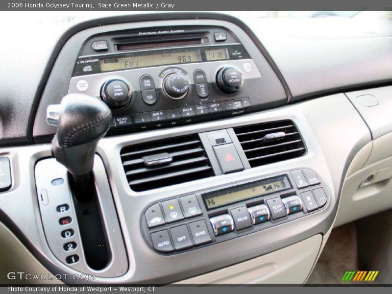 Slate Green Metallic / Gray 2006 Honda Odyssey Touring