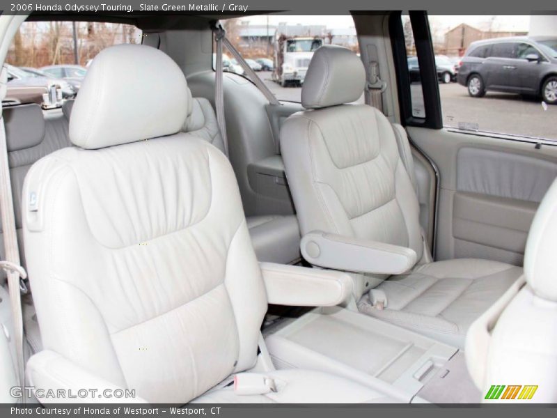 Slate Green Metallic / Gray 2006 Honda Odyssey Touring