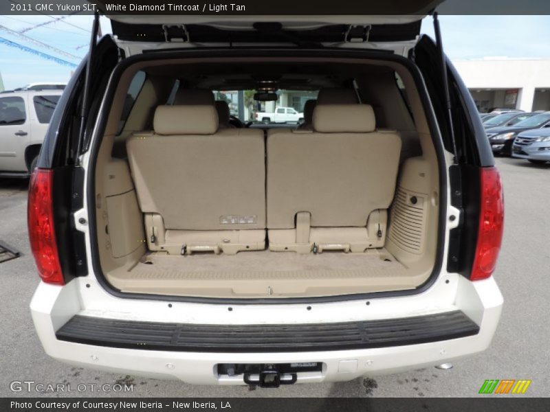 White Diamond Tintcoat / Light Tan 2011 GMC Yukon SLT
