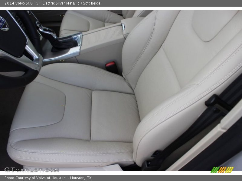 Electric Silver Metallic / Soft Beige 2014 Volvo S60 T5
