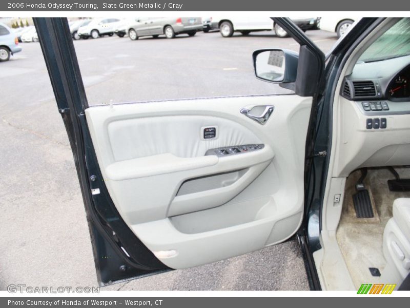 Slate Green Metallic / Gray 2006 Honda Odyssey Touring