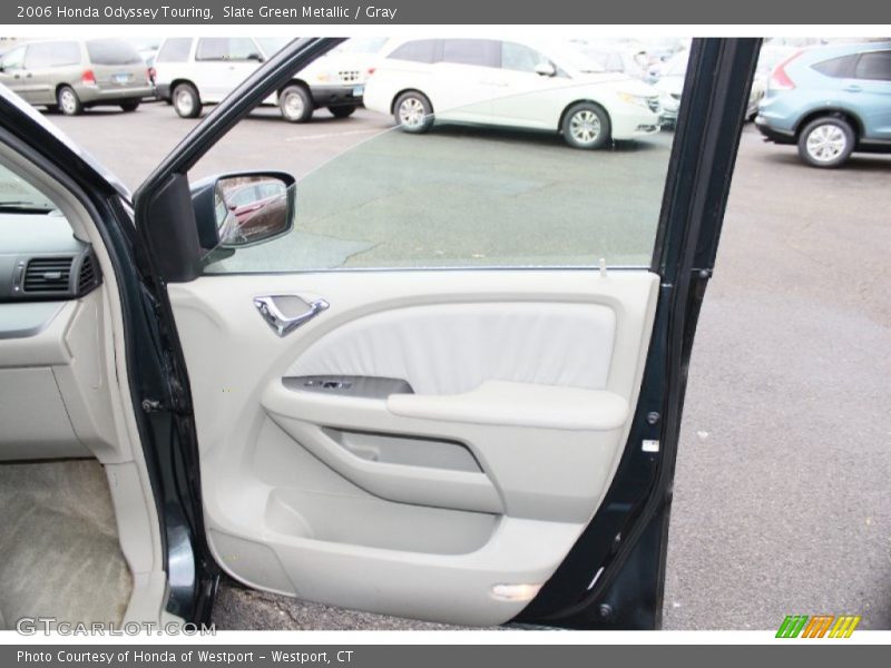 Slate Green Metallic / Gray 2006 Honda Odyssey Touring