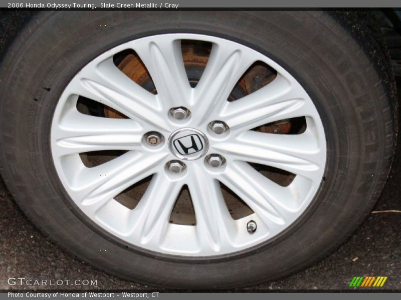 Slate Green Metallic / Gray 2006 Honda Odyssey Touring