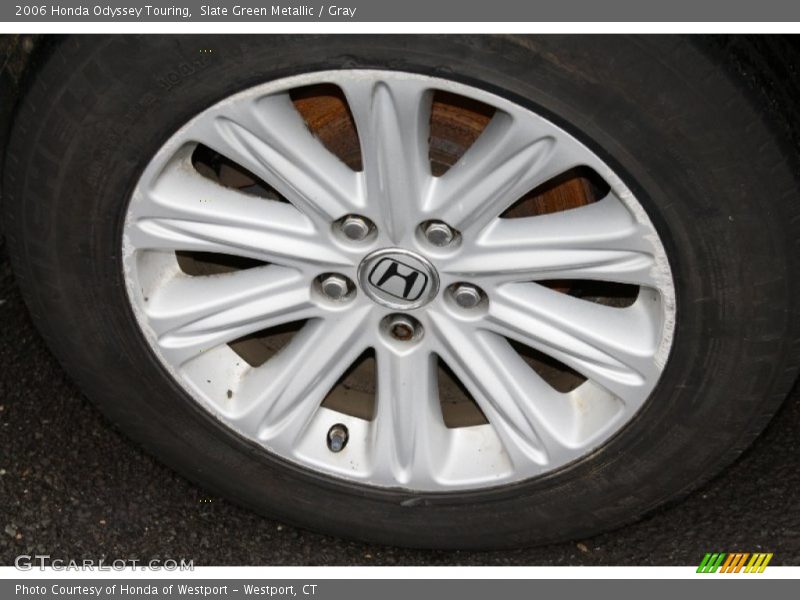 Slate Green Metallic / Gray 2006 Honda Odyssey Touring
