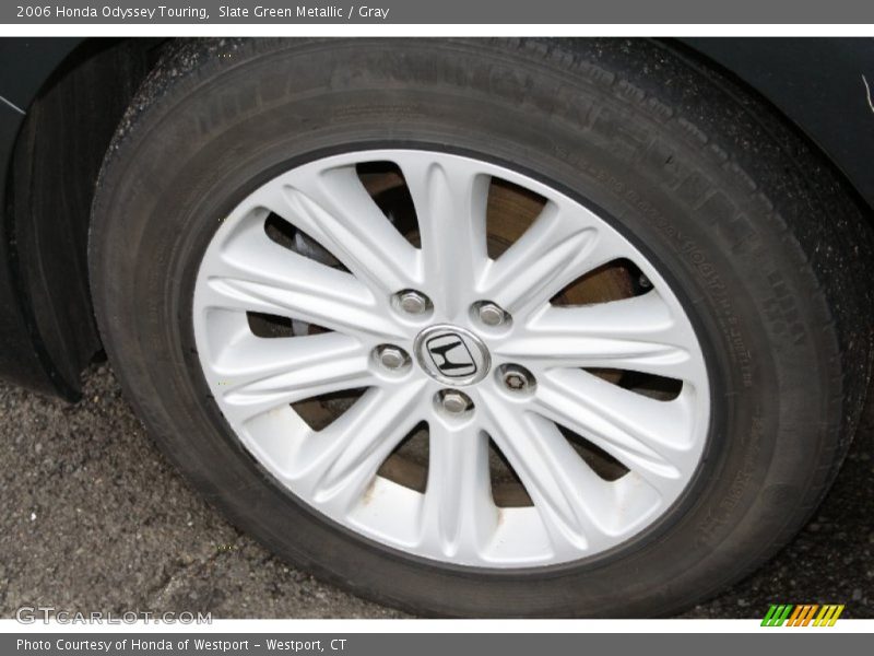 Slate Green Metallic / Gray 2006 Honda Odyssey Touring