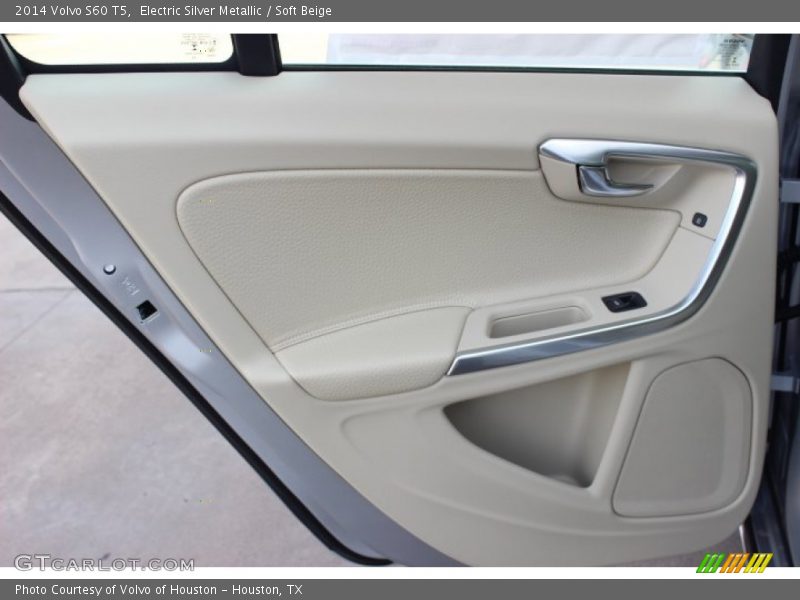 Electric Silver Metallic / Soft Beige 2014 Volvo S60 T5