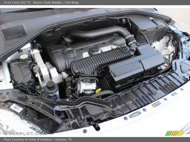 Electric Silver Metallic / Soft Beige 2014 Volvo S60 T5