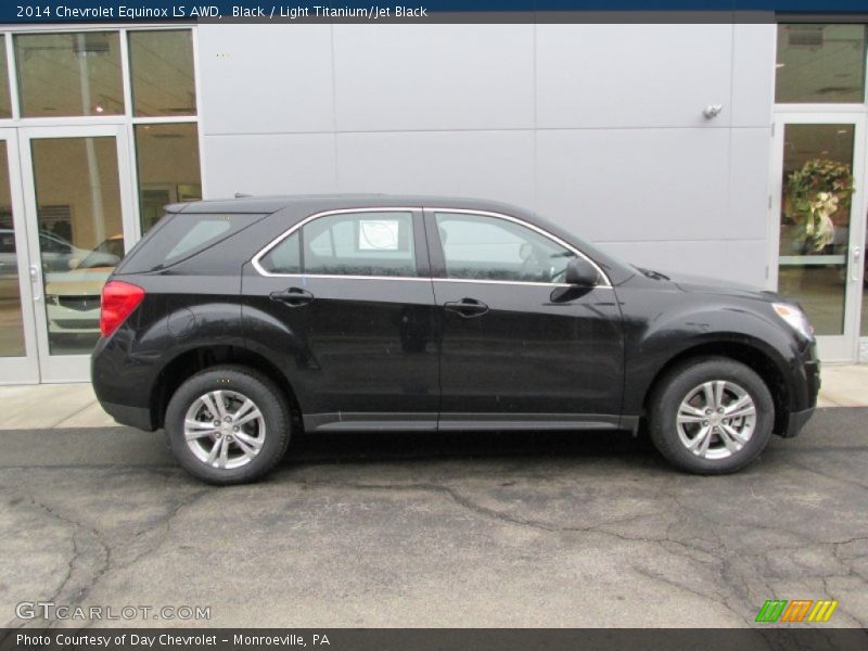 Black / Light Titanium/Jet Black 2014 Chevrolet Equinox LS AWD