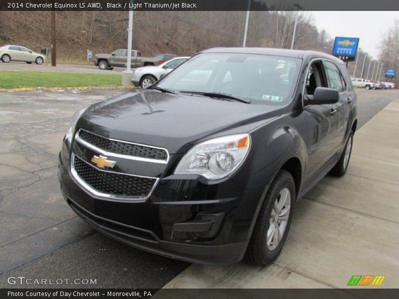 Black / Light Titanium/Jet Black 2014 Chevrolet Equinox LS AWD