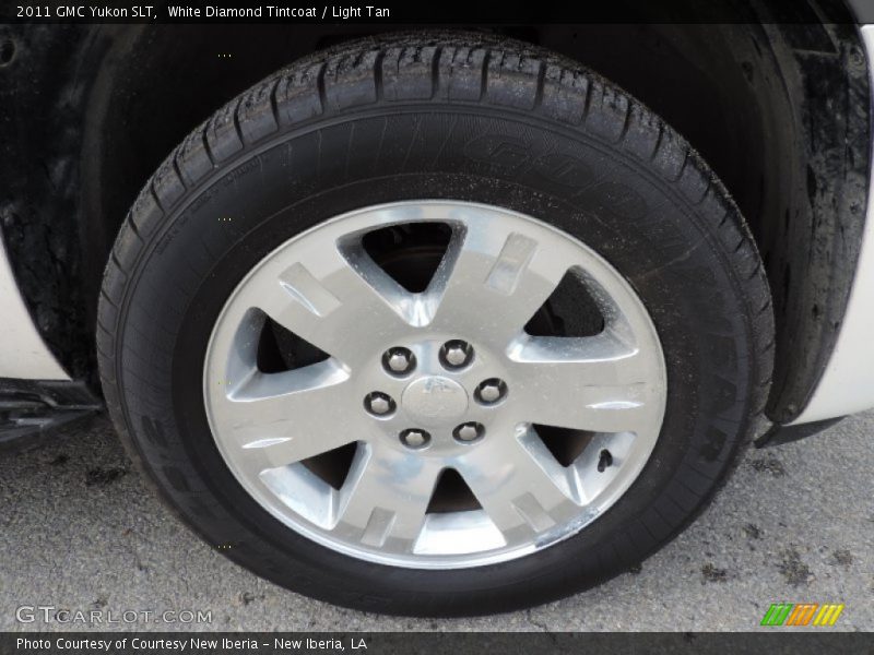 White Diamond Tintcoat / Light Tan 2011 GMC Yukon SLT