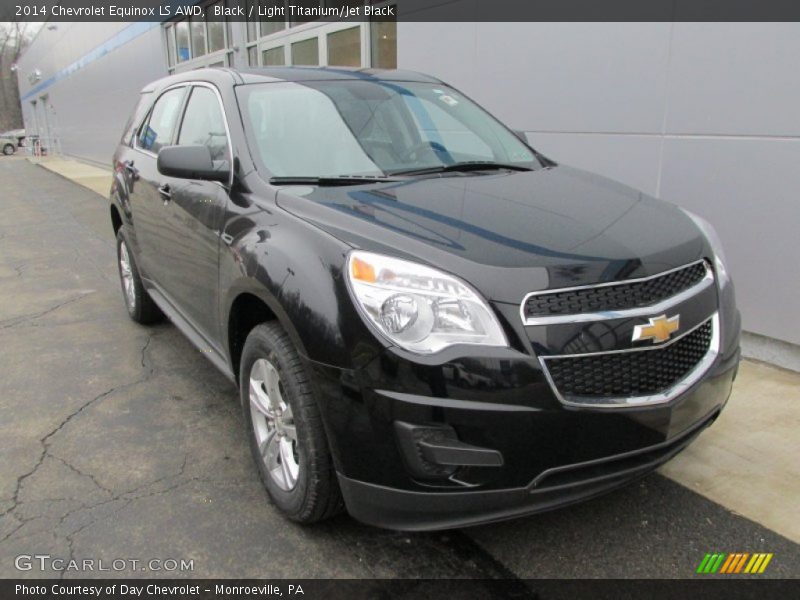 Black / Light Titanium/Jet Black 2014 Chevrolet Equinox LS AWD