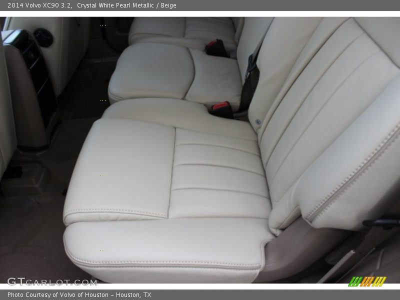 Crystal White Pearl Metallic / Beige 2014 Volvo XC90 3.2