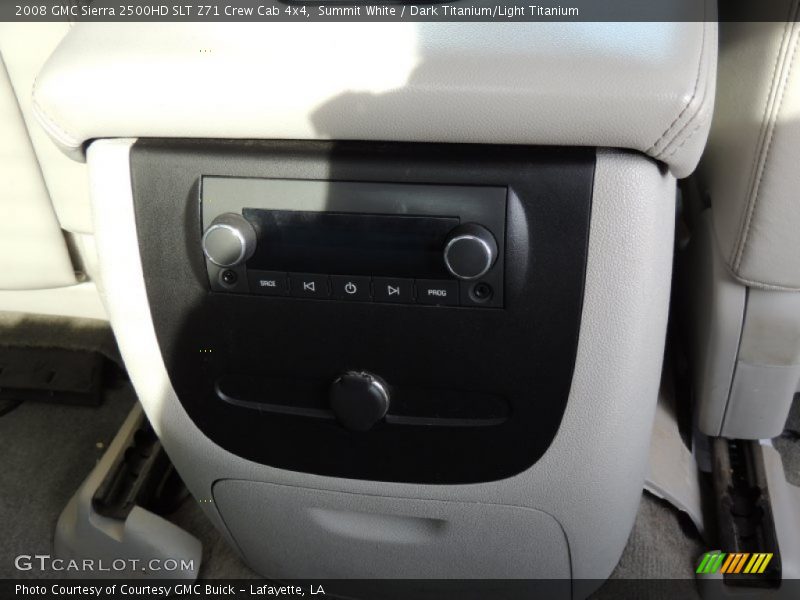 Summit White / Dark Titanium/Light Titanium 2008 GMC Sierra 2500HD SLT Z71 Crew Cab 4x4