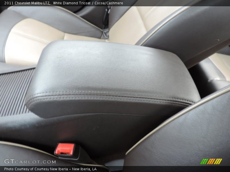 White Diamond Tricoat / Cocoa/Cashmere 2011 Chevrolet Malibu LTZ