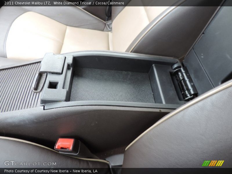 White Diamond Tricoat / Cocoa/Cashmere 2011 Chevrolet Malibu LTZ