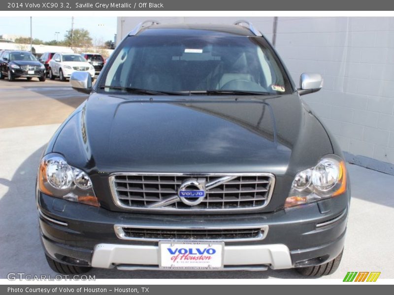 Saville Grey Metallic / Off Black 2014 Volvo XC90 3.2