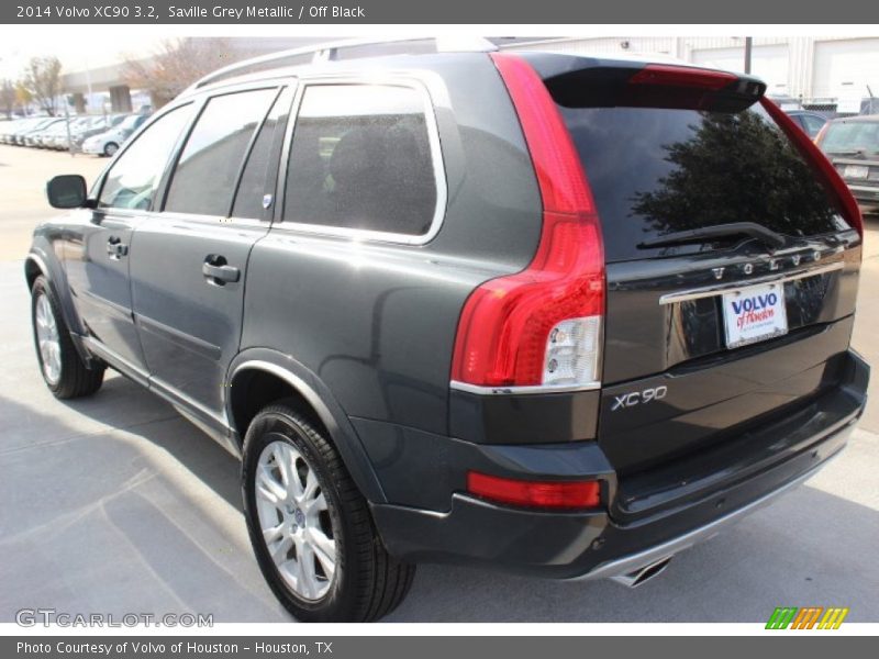 Saville Grey Metallic / Off Black 2014 Volvo XC90 3.2