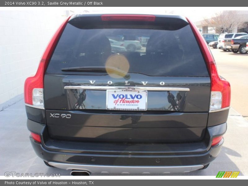 Saville Grey Metallic / Off Black 2014 Volvo XC90 3.2