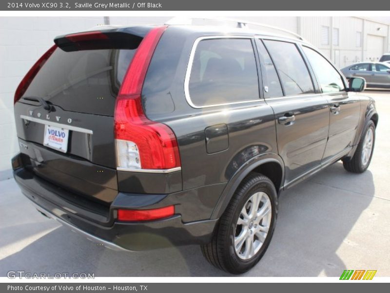 Saville Grey Metallic / Off Black 2014 Volvo XC90 3.2
