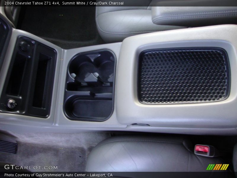 Summit White / Gray/Dark Charcoal 2004 Chevrolet Tahoe Z71 4x4