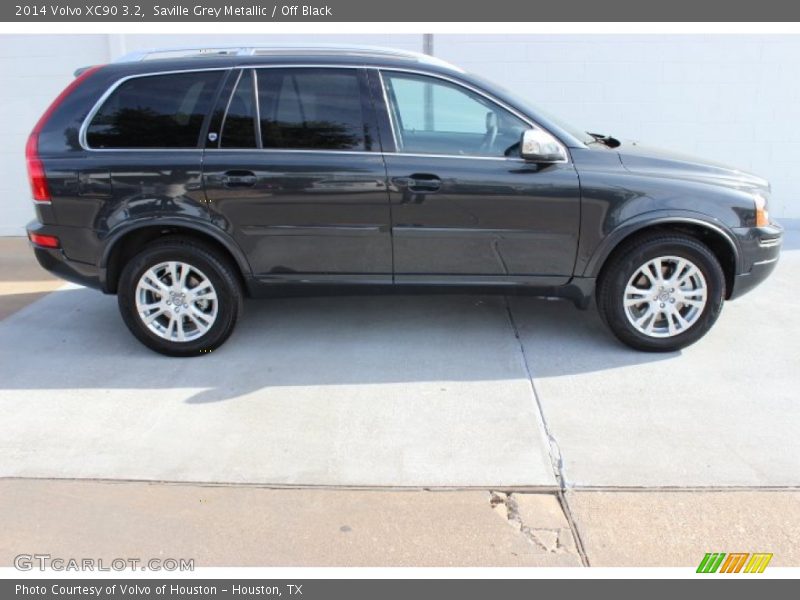 Saville Grey Metallic / Off Black 2014 Volvo XC90 3.2