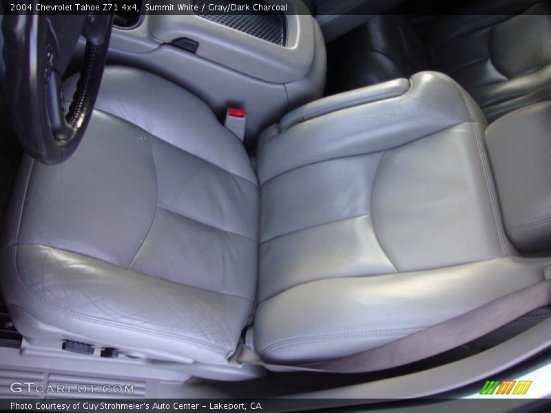 Summit White / Gray/Dark Charcoal 2004 Chevrolet Tahoe Z71 4x4