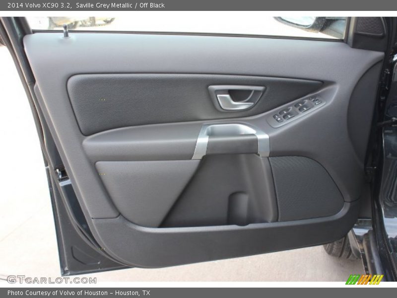 Saville Grey Metallic / Off Black 2014 Volvo XC90 3.2