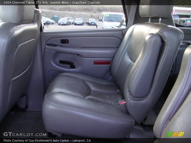 Summit White / Gray/Dark Charcoal 2004 Chevrolet Tahoe Z71 4x4