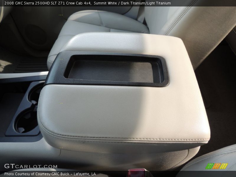 Summit White / Dark Titanium/Light Titanium 2008 GMC Sierra 2500HD SLT Z71 Crew Cab 4x4