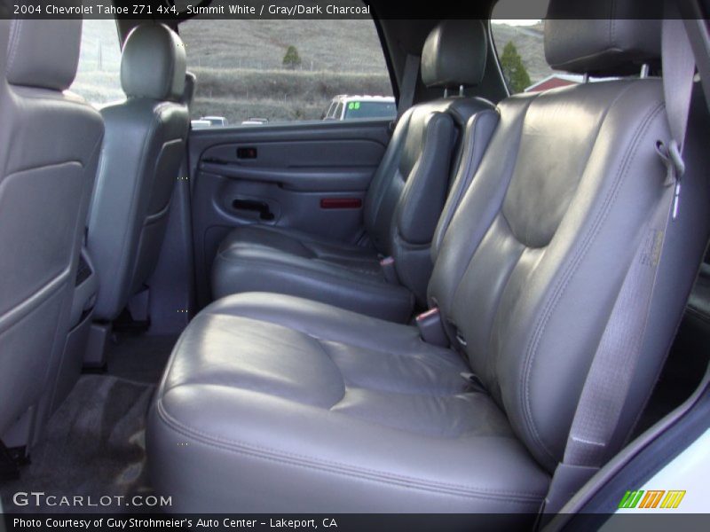 Summit White / Gray/Dark Charcoal 2004 Chevrolet Tahoe Z71 4x4