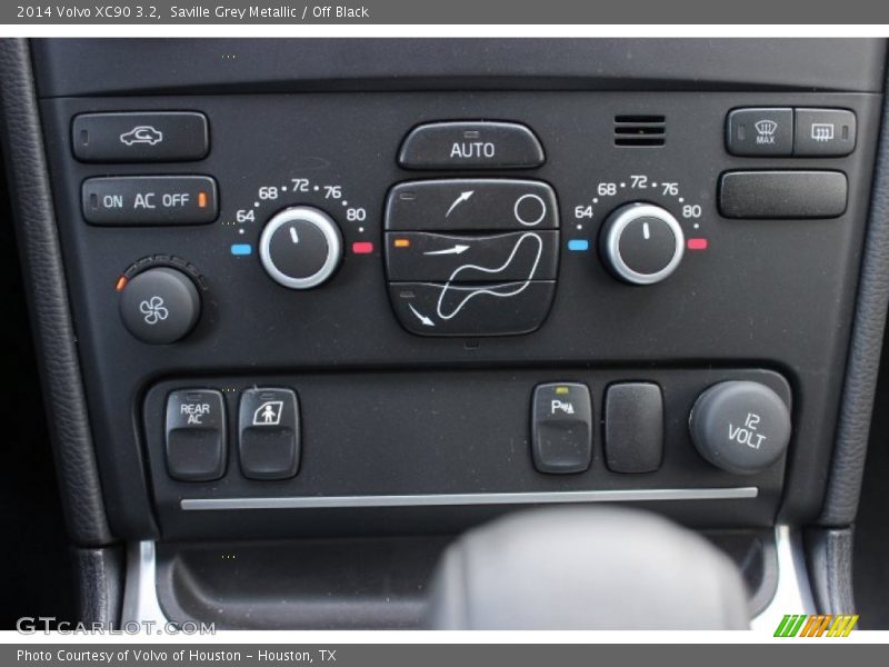 Saville Grey Metallic / Off Black 2014 Volvo XC90 3.2