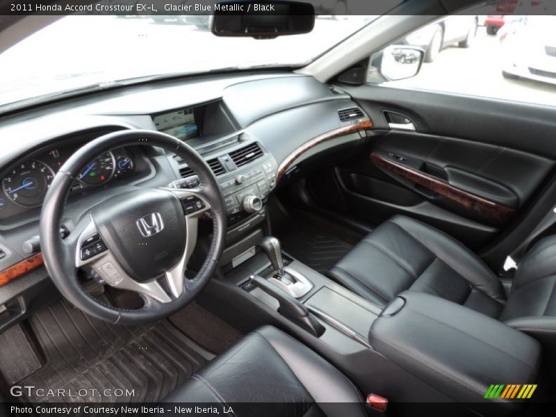Black Interior - 2011 Accord Crosstour EX-L 