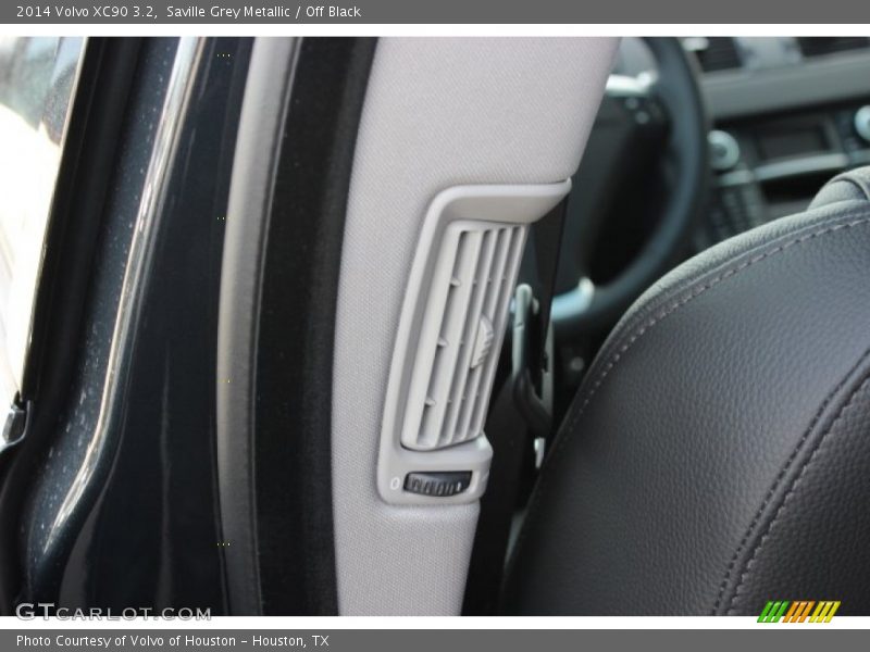 Saville Grey Metallic / Off Black 2014 Volvo XC90 3.2