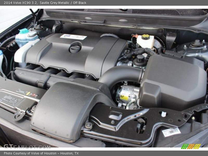 Saville Grey Metallic / Off Black 2014 Volvo XC90 3.2