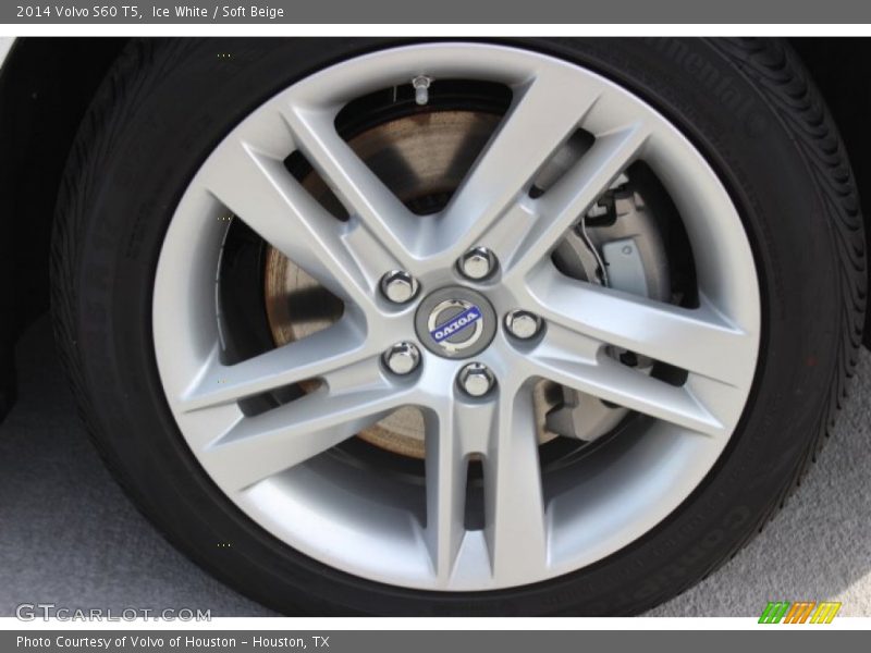 Ice White / Soft Beige 2014 Volvo S60 T5
