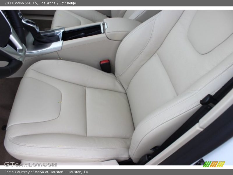 Ice White / Soft Beige 2014 Volvo S60 T5