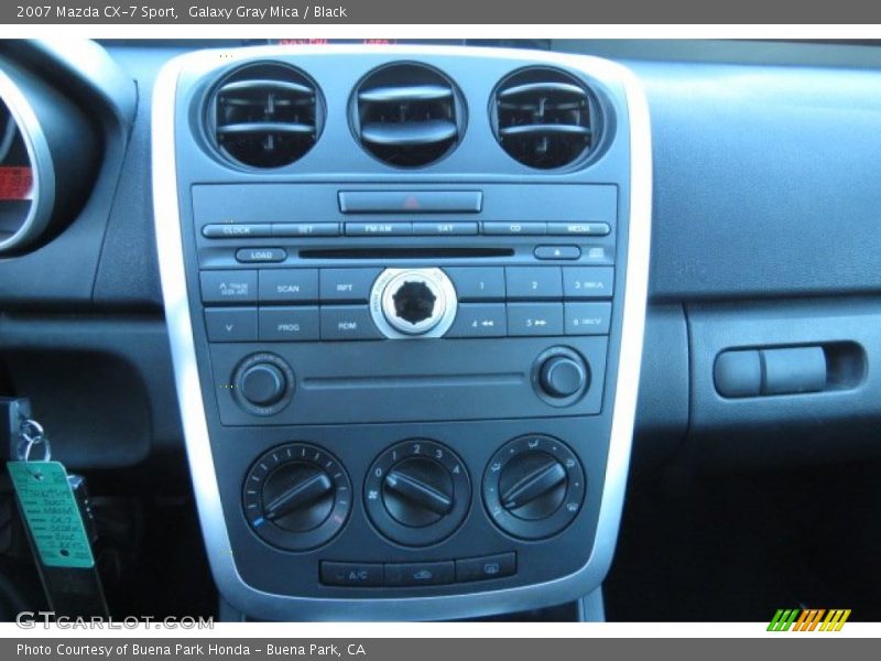 Galaxy Gray Mica / Black 2007 Mazda CX-7 Sport