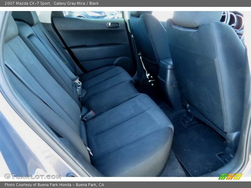 Galaxy Gray Mica / Black 2007 Mazda CX-7 Sport