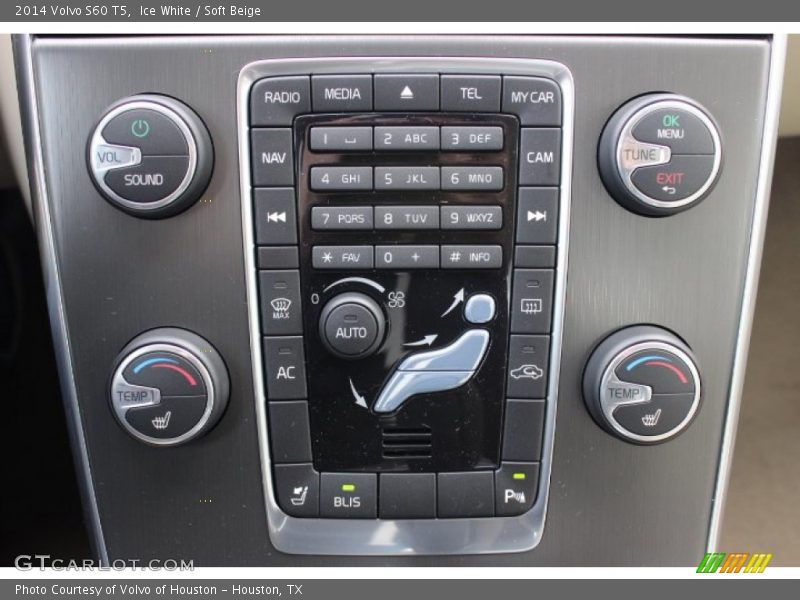 Ice White / Soft Beige 2014 Volvo S60 T5