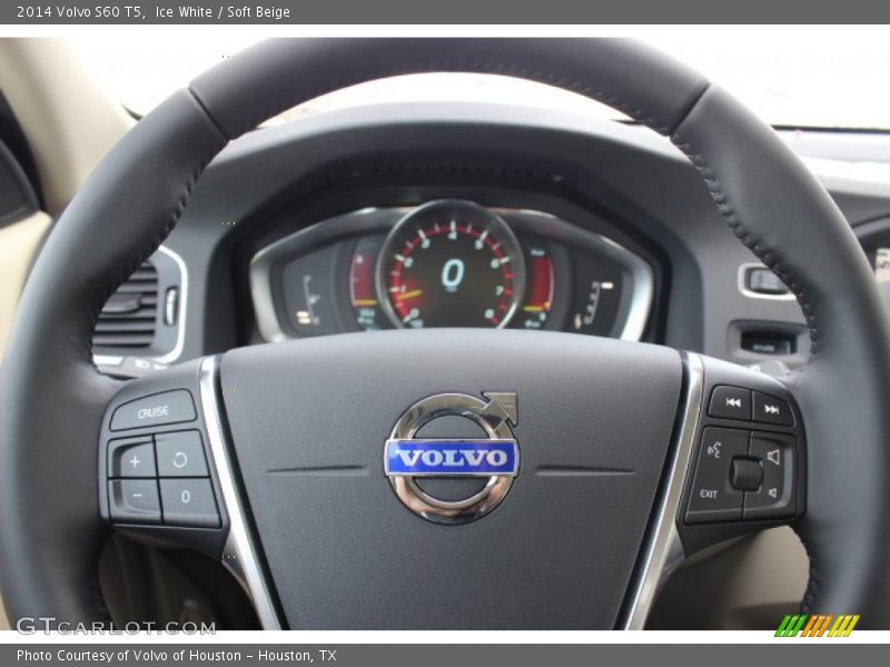 Ice White / Soft Beige 2014 Volvo S60 T5