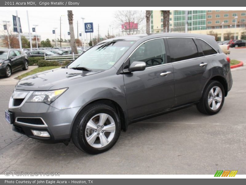 Grigio Metallic / Ebony 2011 Acura MDX