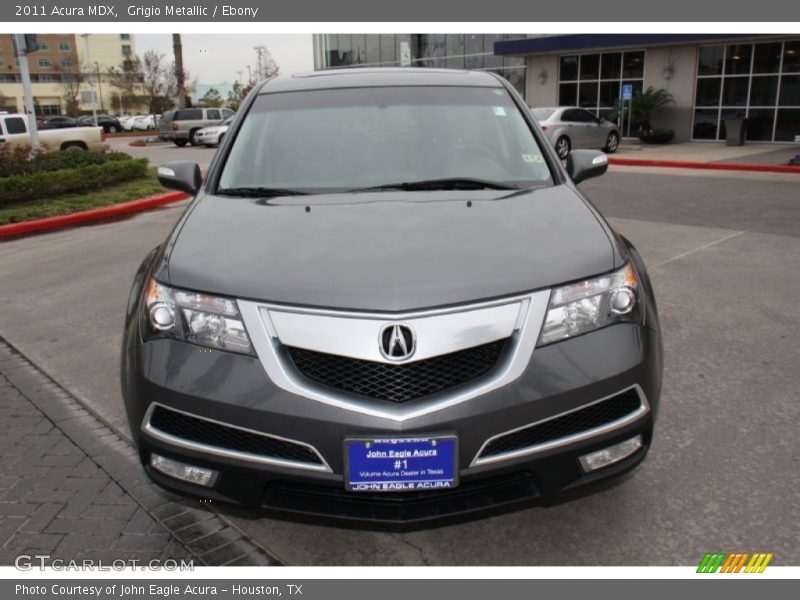 Grigio Metallic / Ebony 2011 Acura MDX