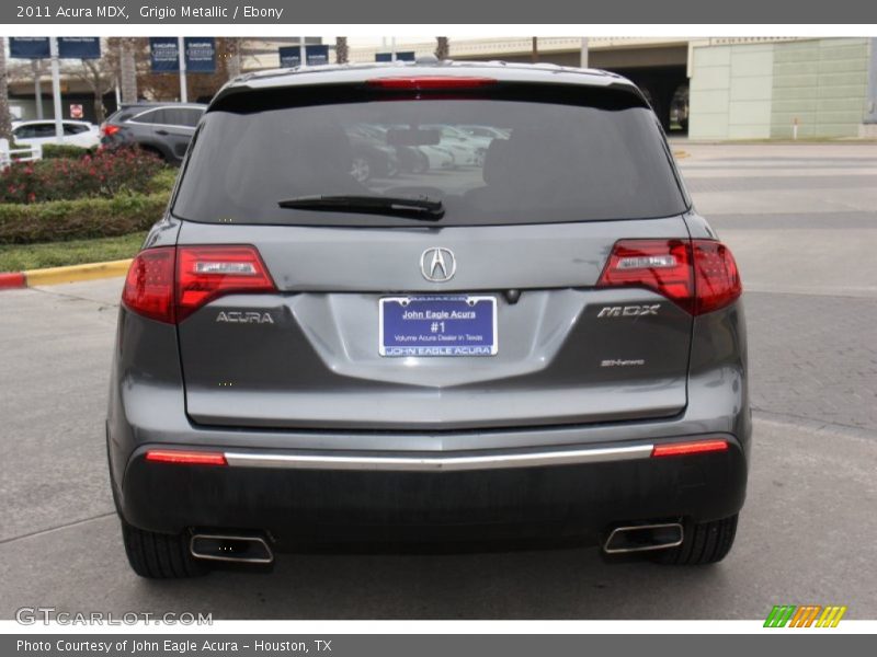 Grigio Metallic / Ebony 2011 Acura MDX