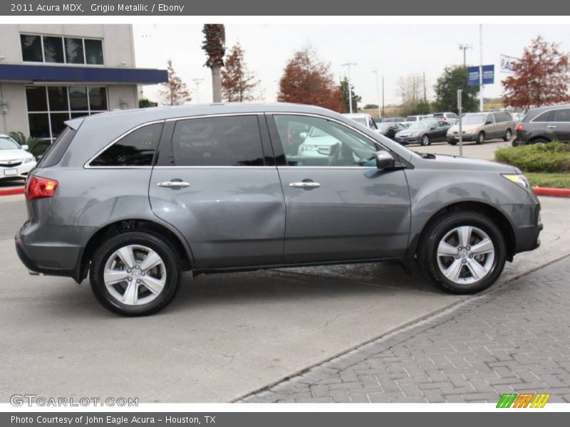 Grigio Metallic / Ebony 2011 Acura MDX