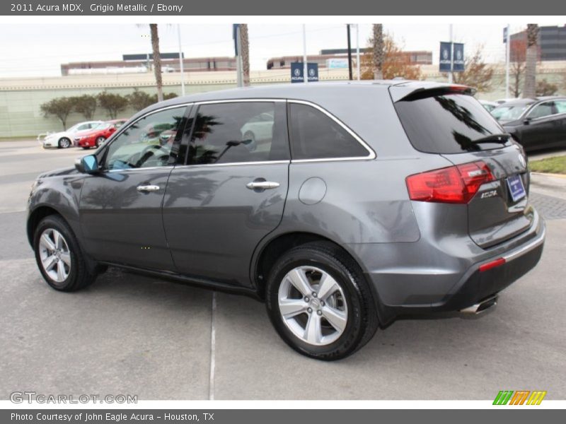Grigio Metallic / Ebony 2011 Acura MDX