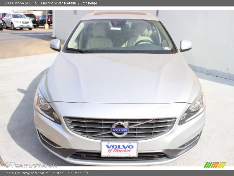 Electric Silver Metallic / Soft Beige 2014 Volvo S60 T5
