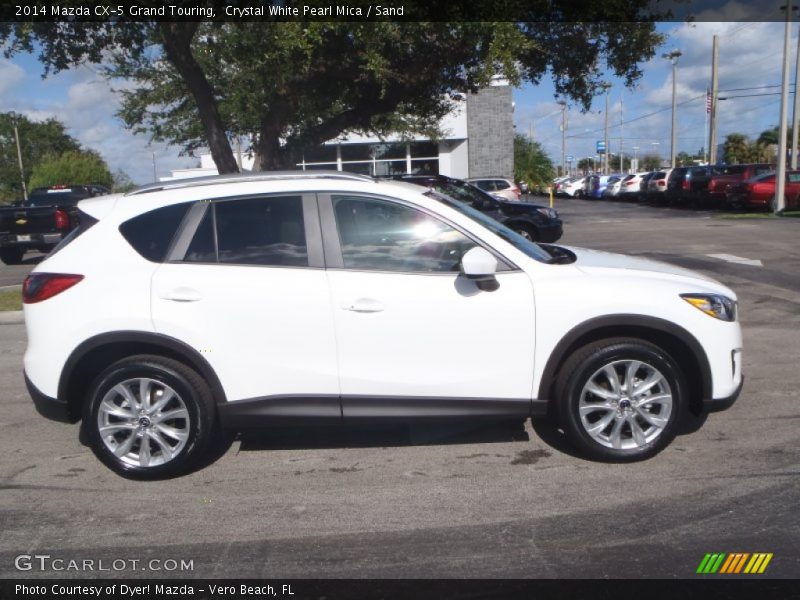  2014 CX-5 Grand Touring Crystal White Pearl Mica