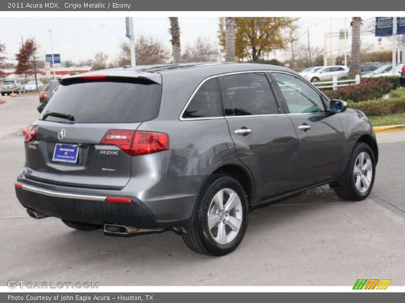 Grigio Metallic / Ebony 2011 Acura MDX