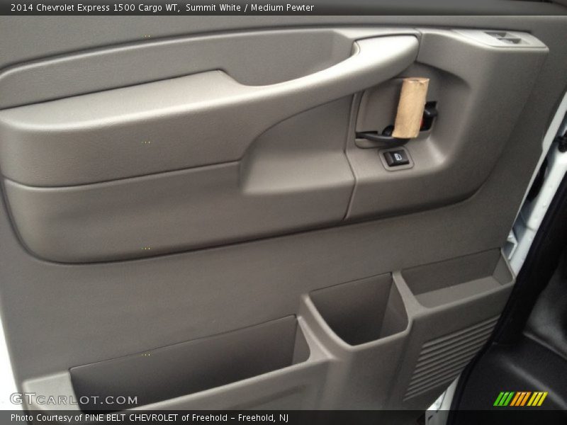 Summit White / Medium Pewter 2014 Chevrolet Express 1500 Cargo WT